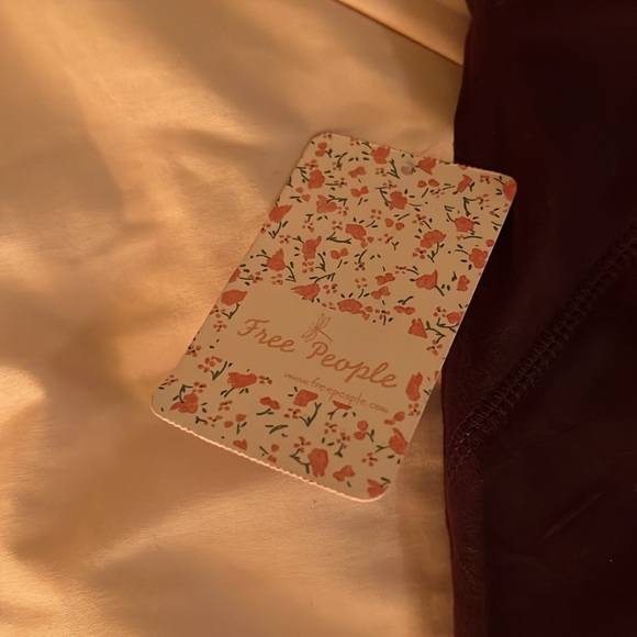 free people faux leather legging size extra small new with tags - Picture 4 of 5